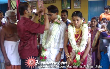 Abhilash Jisha wedding photos